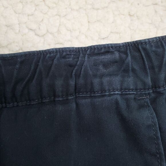 Bullhead Denim Co Women's Size Med Black Drawstring Waist Skinny Jogger Pants - Picture 9 of 16